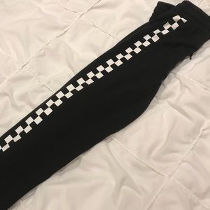 super cute and vintage checkered sweatpants